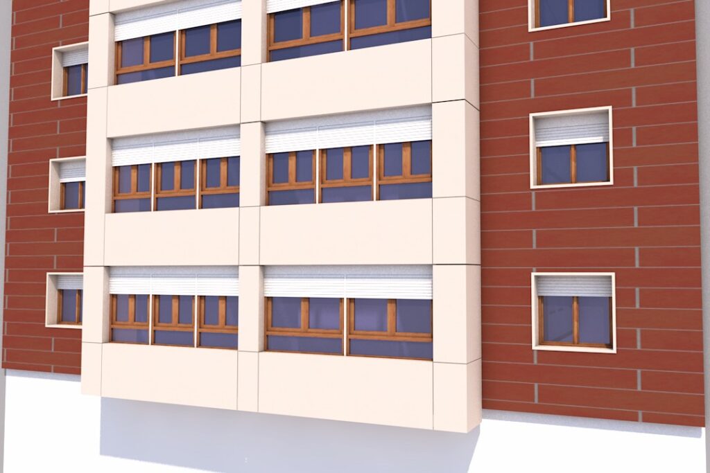 Rehabilitación energética de fachadas estudio arquitectura Eduardo Álvarez